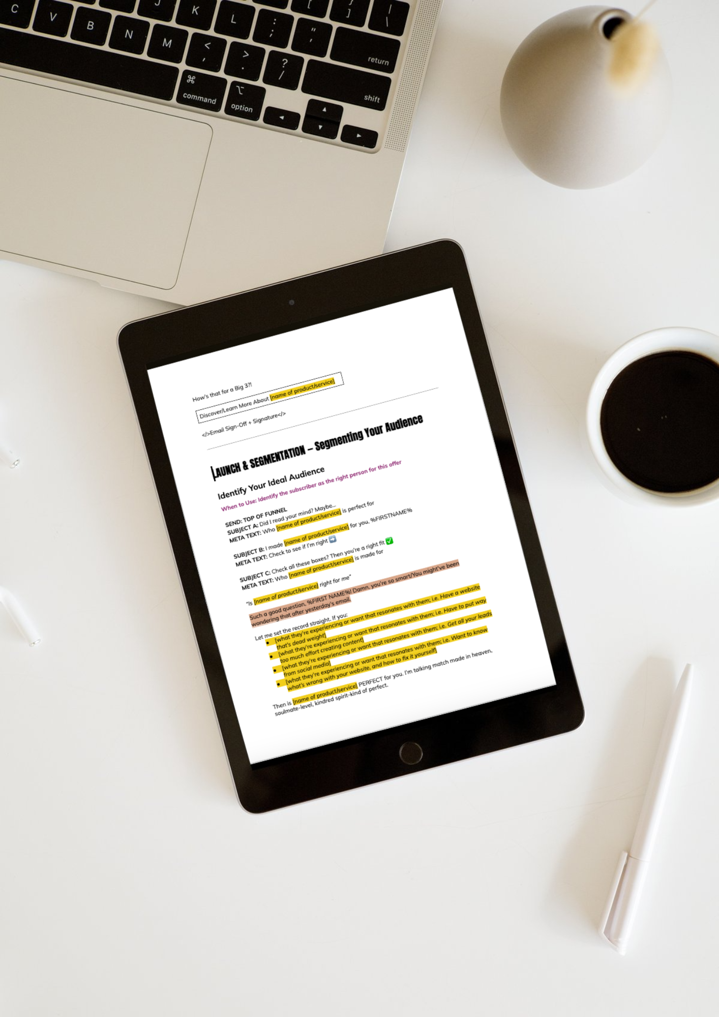 Top to Bottom Funnel Sales Email Sequence Template Bundle