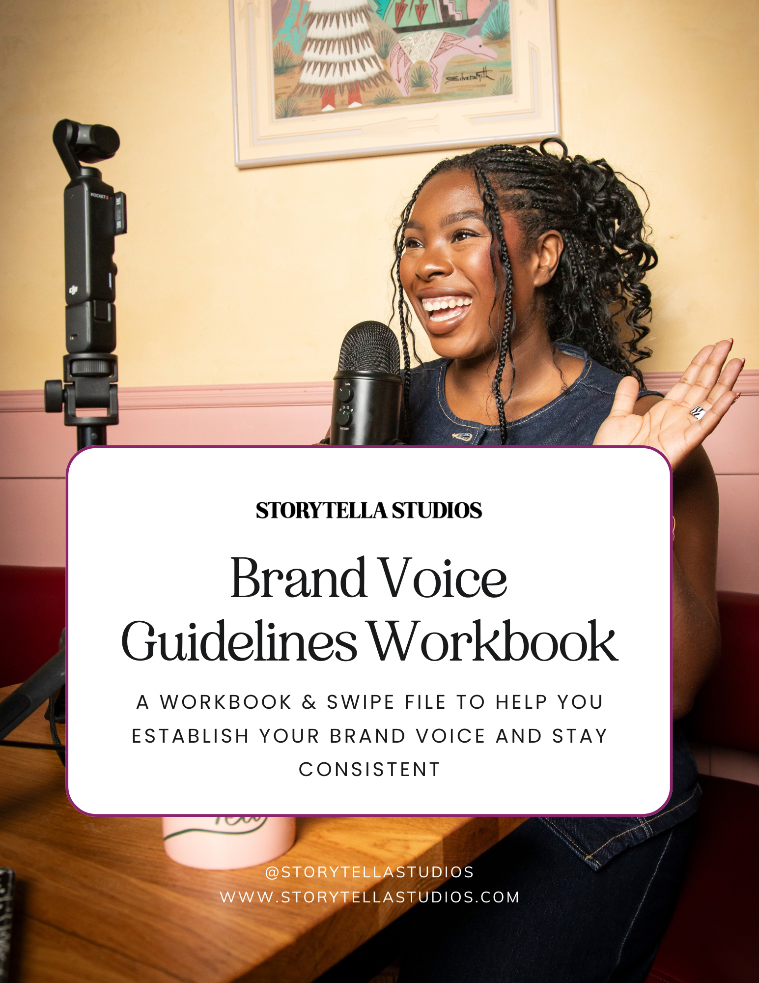 Visual Voice Brand Guide.pdf Brand Voice Guidelines Workbook – Storytella Studios® Shop